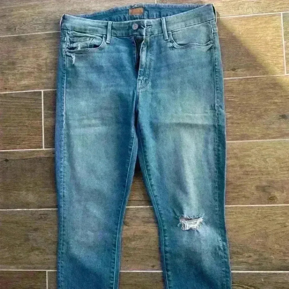 MOTHER THE LOOKER ANKLE FRAY LOVE GUN STYLE# 1431-470 & CUT# 700945 32 SOLD OUT - Picture 8 of 15